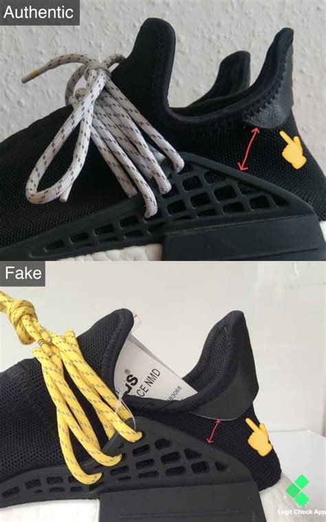 how to spot fake adidas nmd human race